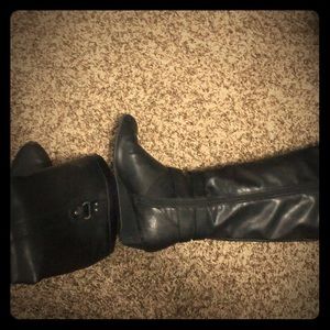Wedge heel boots